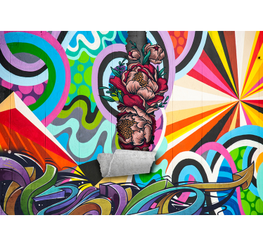 Fototapeta sztuka miejska graffiti  - TenStickers