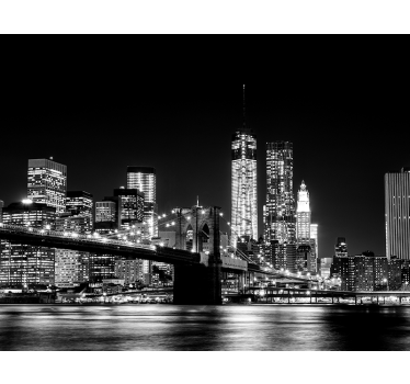  Fototapeta Nowy Jork rzeka East River - TenStickers