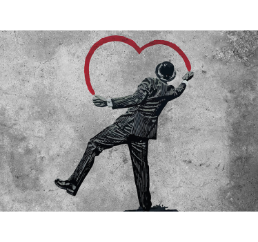 Fototapeta Graffiti Banksy - TenStickers