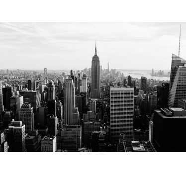 Fototapeta Nowy Jork widok na empire state building - TenStickers
