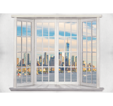 Fototapeta nowy jork widok na skyline - TenStickers