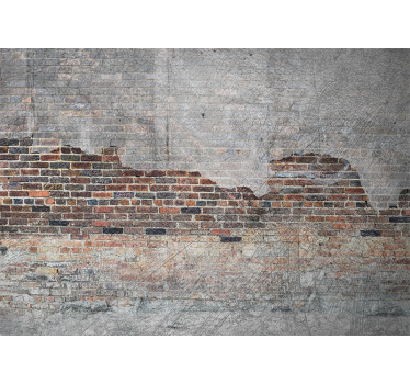 Fototapeta kamienie tekstura cegły miejskiej - TenStickers