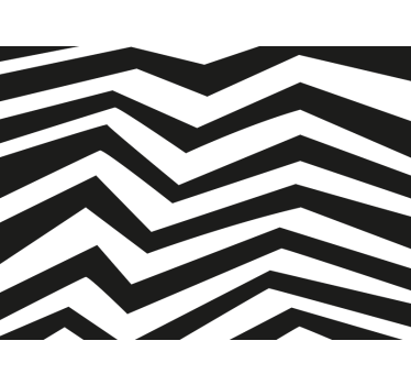 Fototapeta na ścianę Zygzak - TenStickers