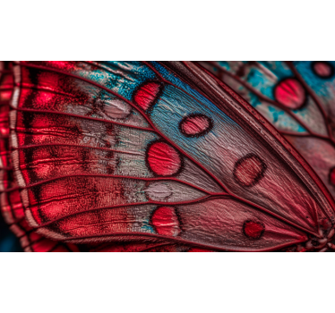  Fototapeta motyla 3D Viva Magenta - TenStickers