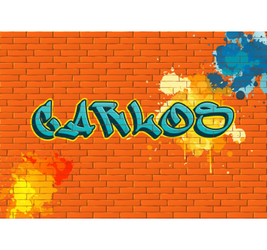 Fototapeta spersonalizowane graffiti - TenStickers