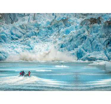 Fototapeta - Alaska lodowy krajobraz - TenStickers