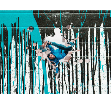 Fototapeta Niestandardowe graffiti - TenStickers