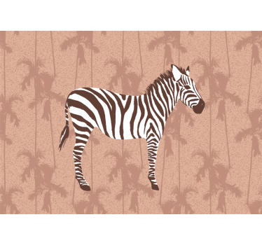 Fototapeta zwierzęta zebra w naturze - TenStickers