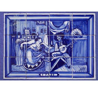 Tapeta ścienna portuguesa fado - TenStickers