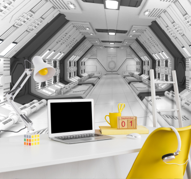 Fototapeta 3D kosmiczny tunel - TenStickers