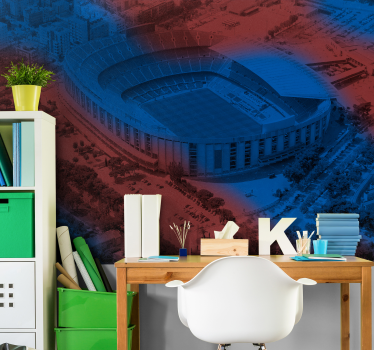Fototapeta Barcelona stadion - TenStickers