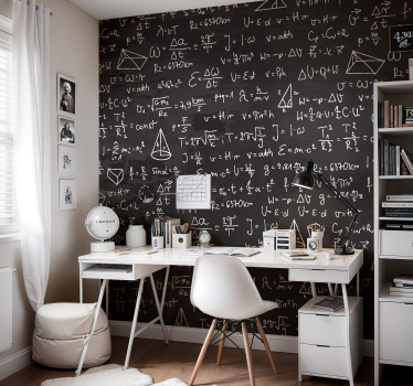 Fototapeta do pokoju młodzieżowego tablica matematyczna - TenStickers
