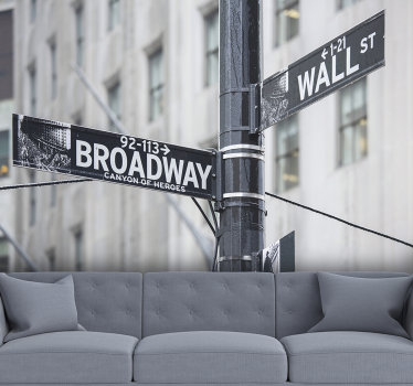 Fototapeta droga na Broadway - TenStickers