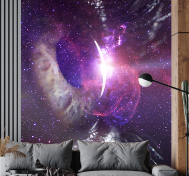 Fototapeta kosmos perspektywa galaktycznego oka - TenStickers