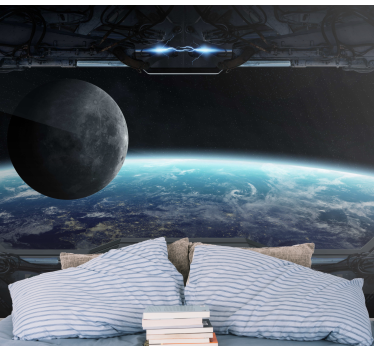 Fototapeta kosmos punkt widzenia kosmiczny - TenStickers