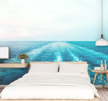 Fototapeta morze widok na ocean i horyzont - TenStickers