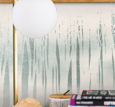 Fototapeta natura elegancki las bambusowy - TenStickers