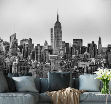 Fototapeta nowy jork ikoniczna panorama nyc - TenStickers