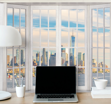 Fototapeta nowy jork widok na skyline - TenStickers