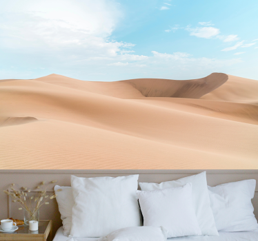 Fototapeta pustynia spokojne wydmy sand dunes - TenStickers