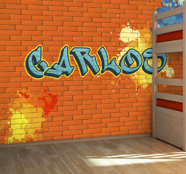 Fototapeta spersonalizowane graffiti - TenStickers