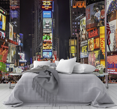 Fototapeta Times Square Nowy Jork horyzont - TenStickers