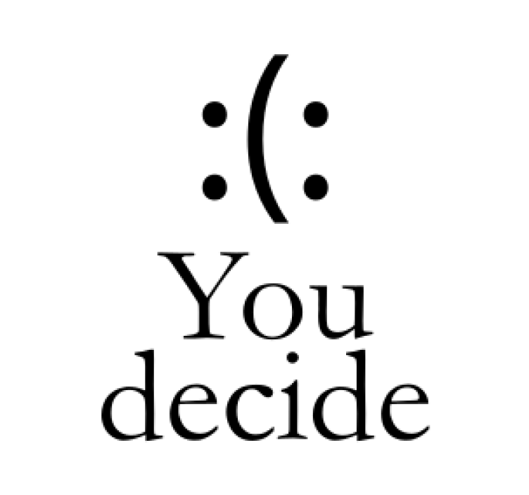 Podkładki pod kubek You decide - TenStickers