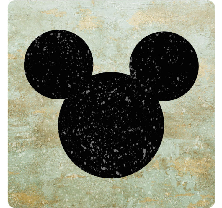 Vintage podstawki pod kubek Vintage myszka miki - TenStickers