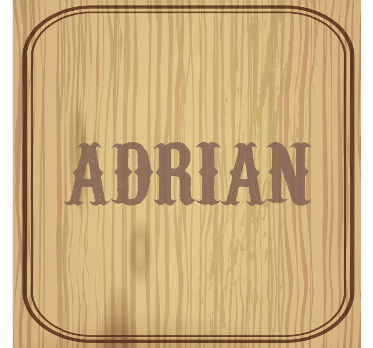 Podkładki pod kubek z własnym nadrukiem Niestandardowa nazwa - TenStickers