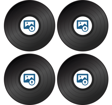 Podkładki pod piwo ze zdjęciem winyl - TenStickers