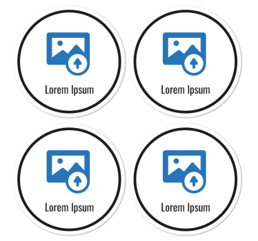 Podstawka z własnym kodem QR Menu - TenStickers