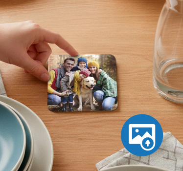 Personalizowany podkładka pod kubek ze zdjęciem - TenStickers