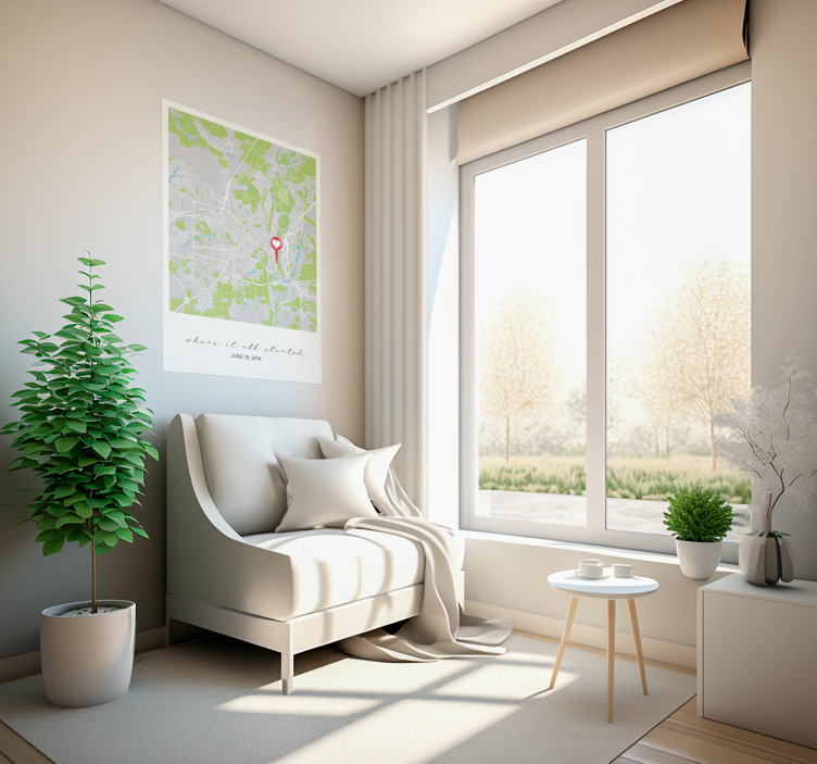 Gdzie wszystko się zaczęło personalizowany plakat - TenStickers