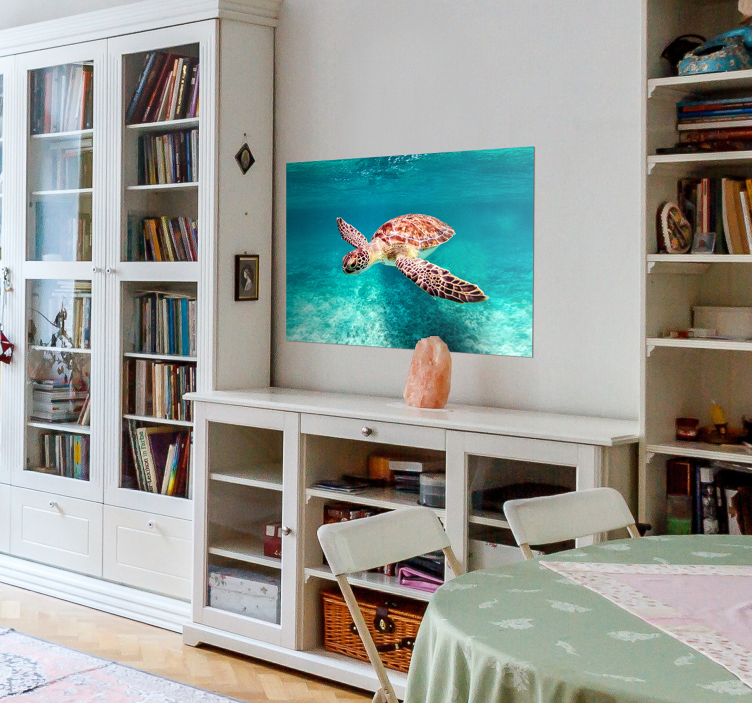 Plakat inne zwierzęta żółw morski - TenStickers