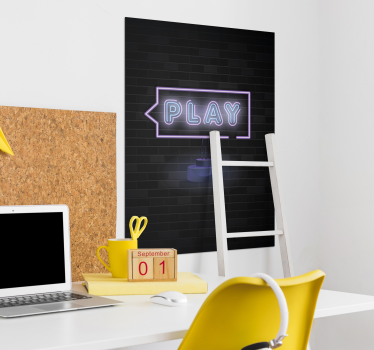 Druk plakatu gry w gry - TenStickers