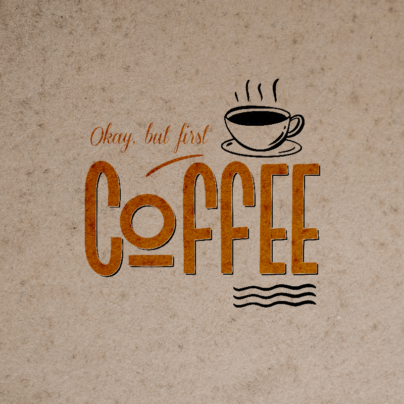 Plakat do kuchni z ładnym vintage'owym zdaniem - TenStickers