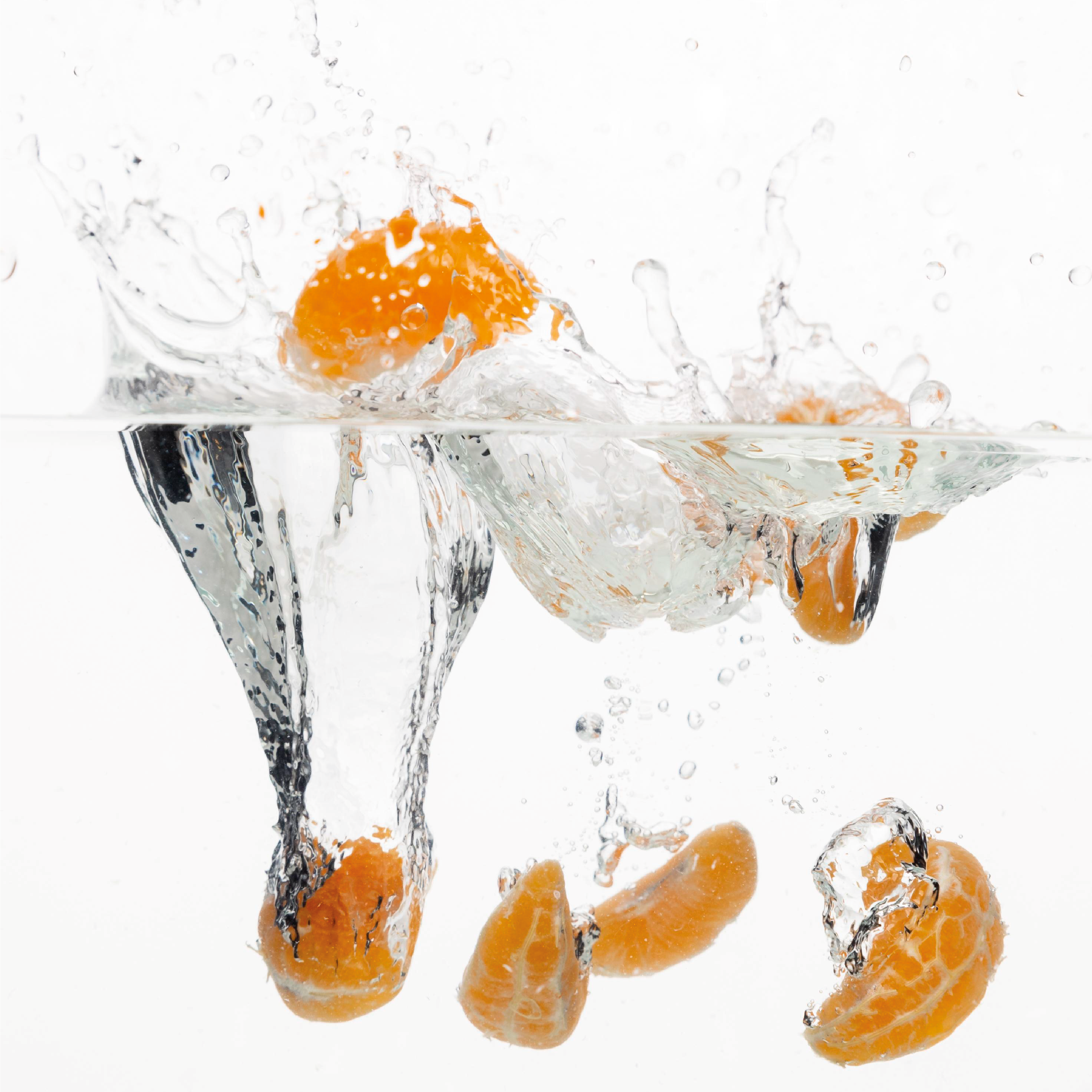 Plakat do kuchni owoce w wodzie - TenStickers