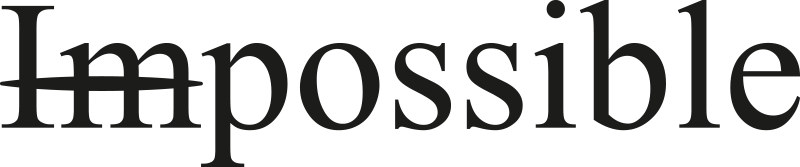 Plakat do biura - nic nie jest niemożliwe - TenStickers