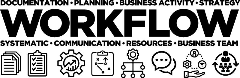 Plakat do biura - efektywność pracy - TenStickers