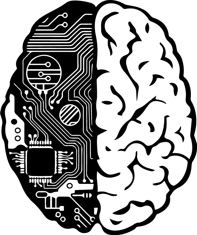 Plakat do biura mózg techniczny - TenStickers