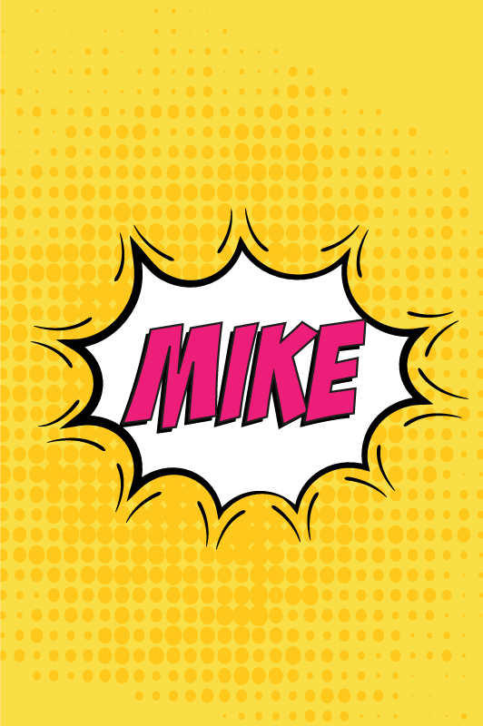 Plakat do pokoju dziecka z komiksowym motywem - TenStickers