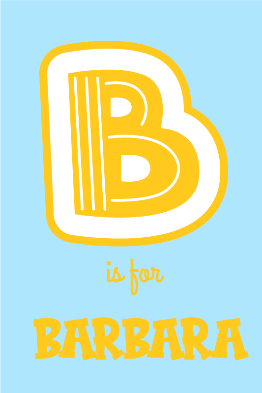 Plakat do pokoju nastolatka z personalizacją literową - TenStickers