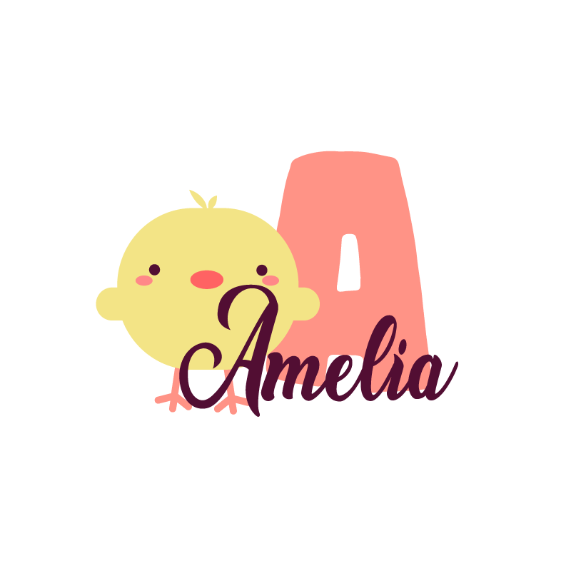 Plakaty na zamówienie uroczy design kurczaczka - TenStickers