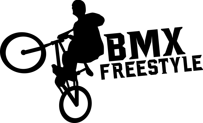 Plakat rowery bmx freestyle na ścianę - TenStickers