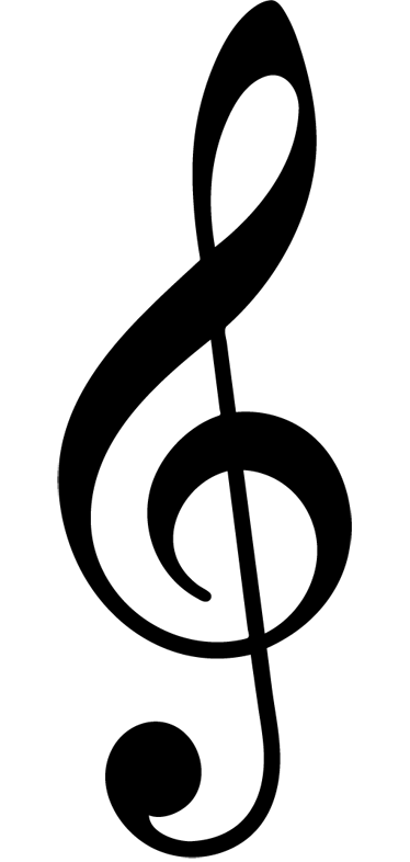 Plakat muzyczny z nutami na ścianę - TenStickers