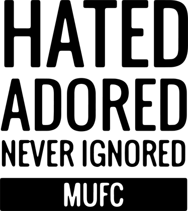Plakat piłkarski dekoracyjny mufc uk - TenStickers