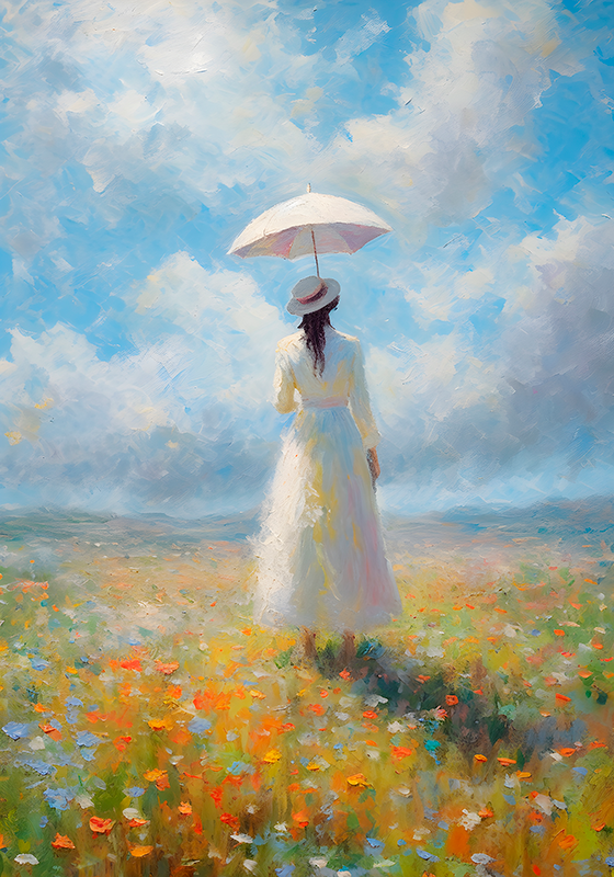 Art Poster printemps impresjonizm - TenStickers