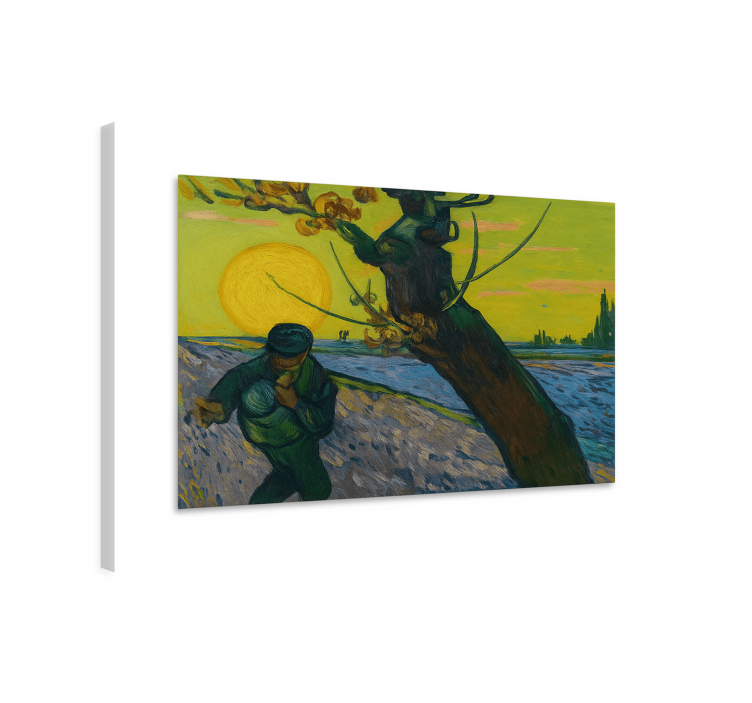 Obraz artystyczny siewca van gogh - TenStickers