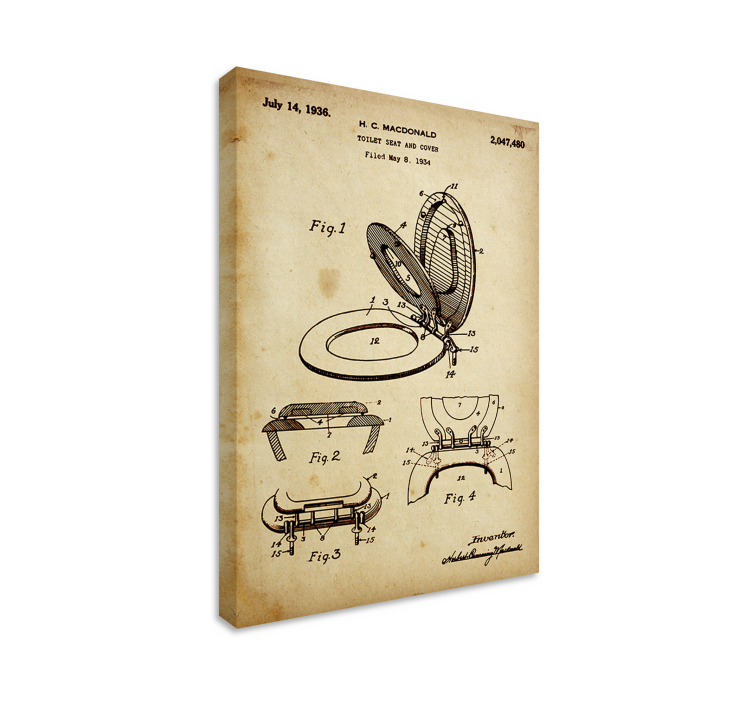 Obraz do łazienki Vintage instrukcja obsługi  - TenStickers