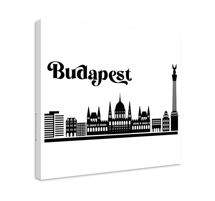 Obraz miasto panorama budapesztu - TenStickers